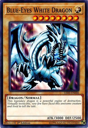 Blue-Eyes White Dragon LED3-EN006
