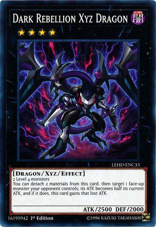 Dark Rebellion Xyz Dragon LEHD-ENC33