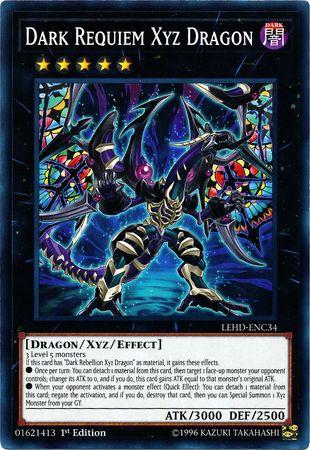 Dark Requiem Xyz Dragon LEHD-ENC34