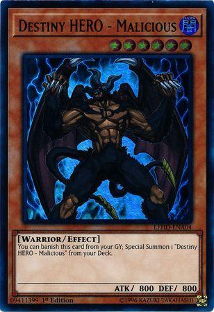 Destiny HERO - Malicious [Ultra Rare] LEHD-ENA04