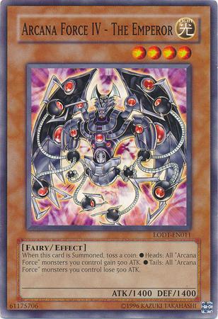Arcana Force IV - The Emperor LODT-EN011