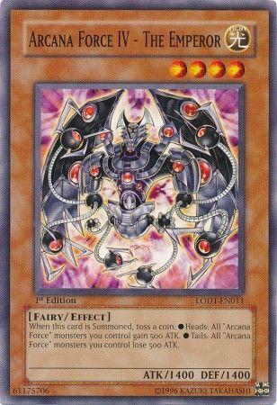 Arcana Force IV - The Emperor [1st Edition] LODT-EN011