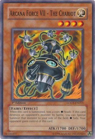 Arcana Force VII - The Chariot [1st Edition] LODT-EN013