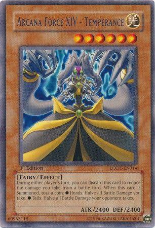 Arcana Force XIV - Temperance [1st Edition] LODT-EN014
