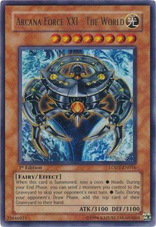 Arcana Force XXI - The World [1st Edition] LODT-EN016