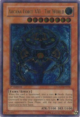Arcana Force XXI - The World [Ultimate Rare 1st Edition] LODT-EN016