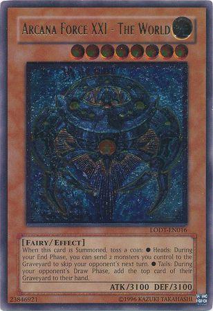 Arcana Force XXI - The World [Ultimate Rare] LODT-EN016