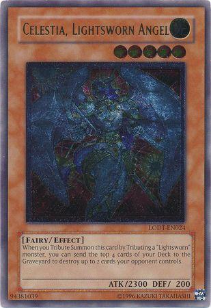 Celestia, Lightsworn Angel [Ultimate Rare] LODT-EN024