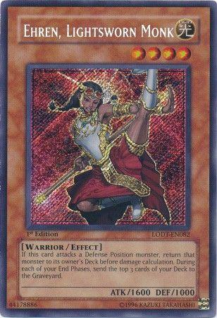 Ehren, Lightsworn Monk [1st Edition] LODT-EN082