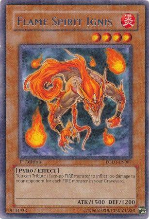 Flame Spirit Ignis [1st Edition] LODT-EN087