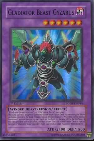 Gladiator Beast Gyzarus [1st Edition] LODT-EN044