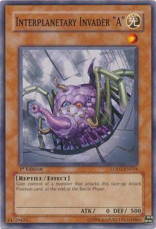 Interplanetary Invader A [1st Edition] LODT-EN034
