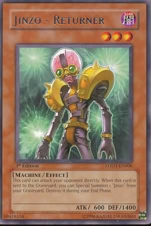 Jinzo - Returner [1st Edition] LODT-EN006