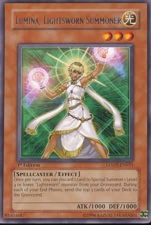 Lumina, Lightsworn Summoner [1st Edition] LODT-EN021