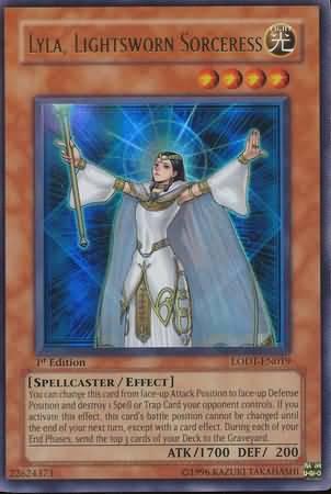 Lyla, Lightsworn Sorceress [1st Edition] LODT-EN019