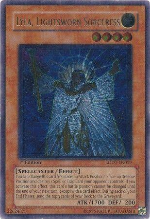 Lyla, Lightsworn Sorceress [Ultimate Rare 1st Edition] LODT-EN019