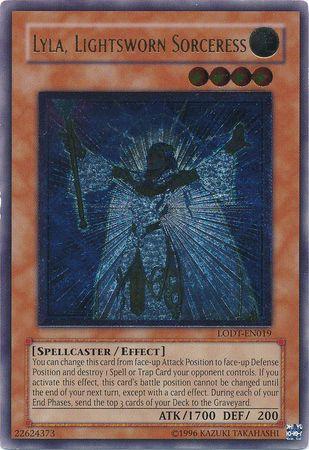 Lyla, Lightsworn Sorceress [Ultimate Rare] LODT-EN019