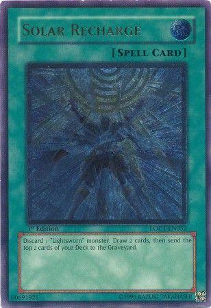 Solar Recharge [Ultimate Rare 1st Edition] LODT-EN052