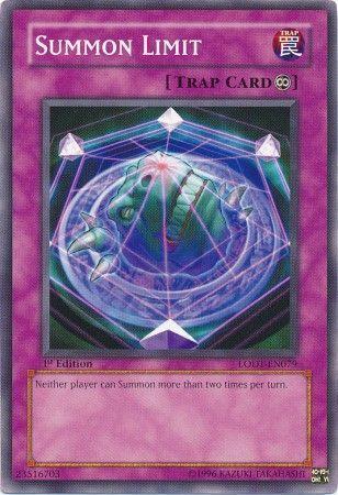 Summon Limit [1st Edition] LODT-EN079