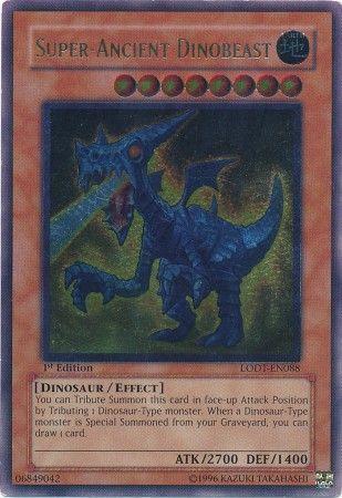 Super-Ancient Dinobeast [Ultimate Rare 1st Edition] LODT-EN088