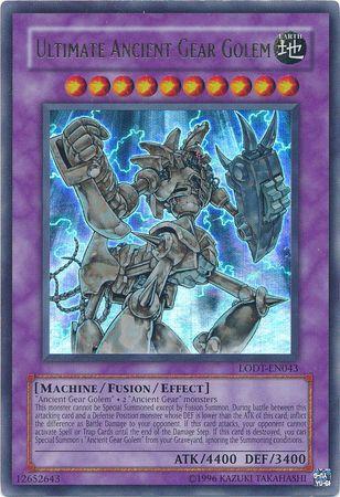 Ultimate Ancient Gear Golem LODT-EN043