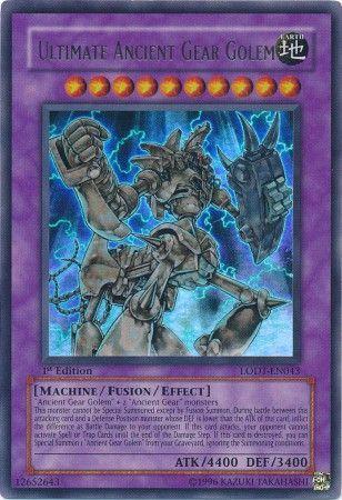 Ultimate Ancient Gear Golem [1st Edition] LODT-EN043
