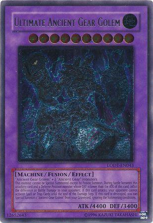 Ultimate Ancient Gear Golem [Ultimate Rare] LODT-EN043