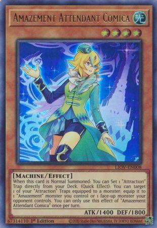 Amazement Attendant Comica [1st Edition] LIOV-EN008