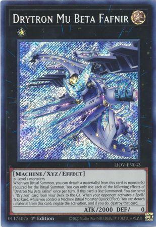 Drytron Mu Beta Fafnir [1st Edition] LIOV-EN043