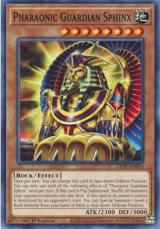 Pharaonic Guardian Sphinx [1st Edition] LIOV-EN024