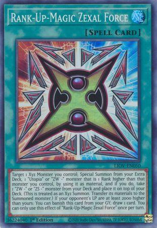 Rank-Up-Magic Zexal Force [1st Edition] LIOV-EN050