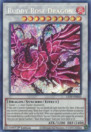 Ruddy Rose Dragon [1st Edition] LIOV-EN035