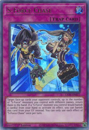S-Force Chase [1st Edition] LIOV-EN077