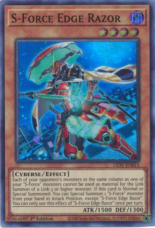 S-Force Edge Razor [1st Edition] LIOV-EN015