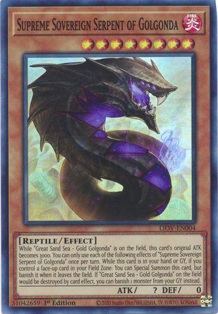 Supreme Sovereign Serpent of Golgonda [1st Edition] LIOV-EN004