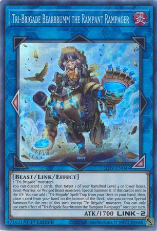 Tri-Brigade Bearbrumm the Rampant Rampager [1st Edition] LIOV-EN044
