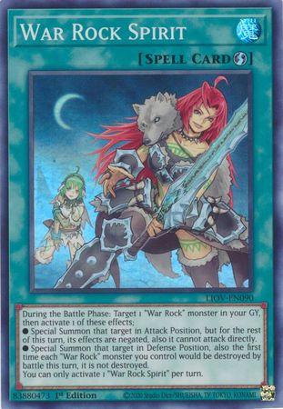 War Rock Spirit [1st Edition] LIOV-EN090