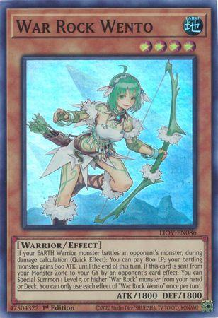 War Rock Wento [1st Edition] LIOV-EN086