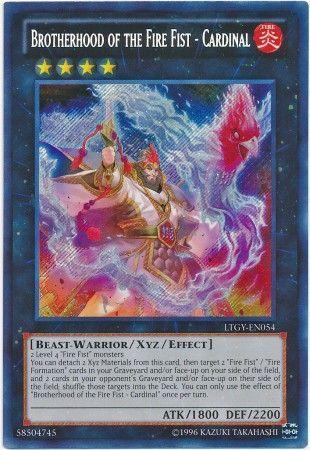 Brotherhood of the Fire Fist - Cardinal LTGY-EN054