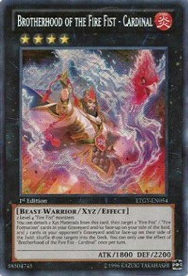 Brotherhood of the Fire Fist - Cardinal [1st Edition] LTGY-EN054