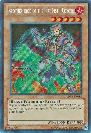 Brotherhood of the Fire Fist - Coyote LTGY-EN082