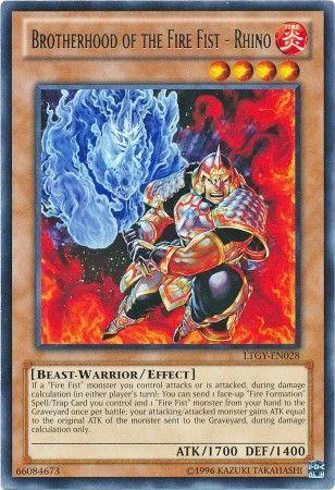Brotherhood of the Fire Fist - Rhino LTGY-EN028