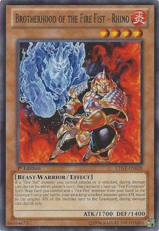 Brotherhood of the Fire Fist - Rhino [1st Edition] LTGY-EN028