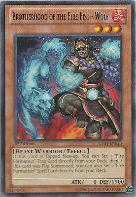 Brotherhood of the Fire Fist - Wolf [1st Edition] LTGY-EN026