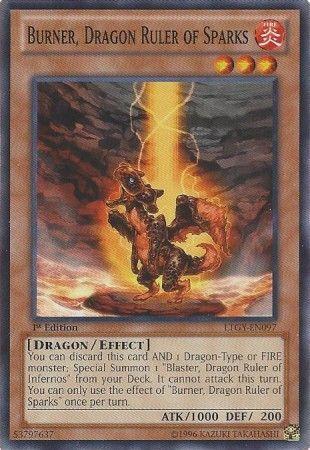 Burner, Dragon Ruler of Sparks [1st Edition] LTGY-EN097