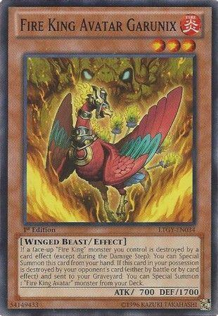Fire King Avatar Garunix [1st Edition] LTGY-EN034