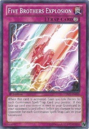 Five Brothers Explosion [1st Edition] LTGY-EN089