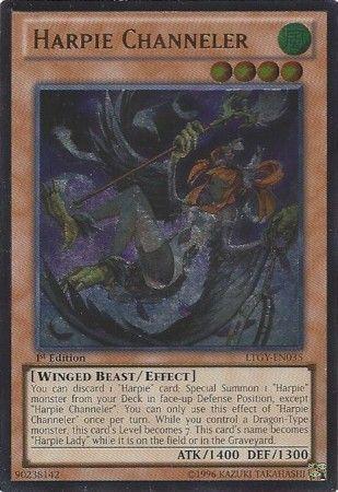 Harpie Channeler [Ultimate Rare 1st Edition] LTGY-EN035