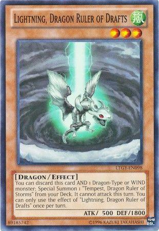 Lightning, Dragon Ruler of Drafts LTGY-EN098