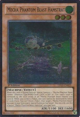 Mecha Phantom Beast Hamstrat [Ultimate Rare 1st Edition] LTGY-EN025